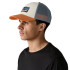 Boné Patagonia P-6 Logo Lopro Trucker Branco