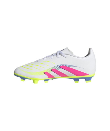 Bottes de Football adidas Predator Club Fg/Mg Enfant Blanc 2