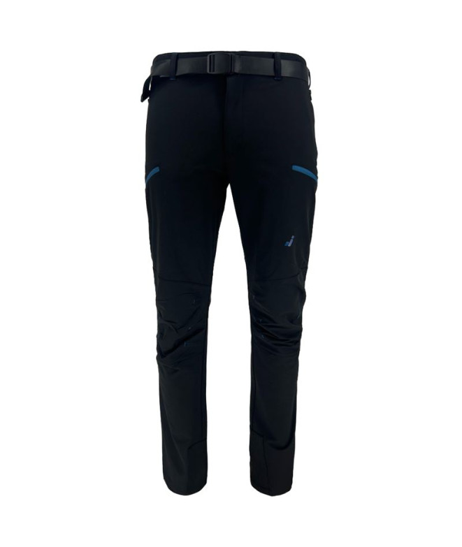 Pantalons de montagne JoluviRedmond Homme Noir / Bleu Cobalt