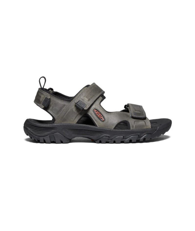 Sandales de Montagne Keen Targhee III Open Toe Homme Gris/Noir