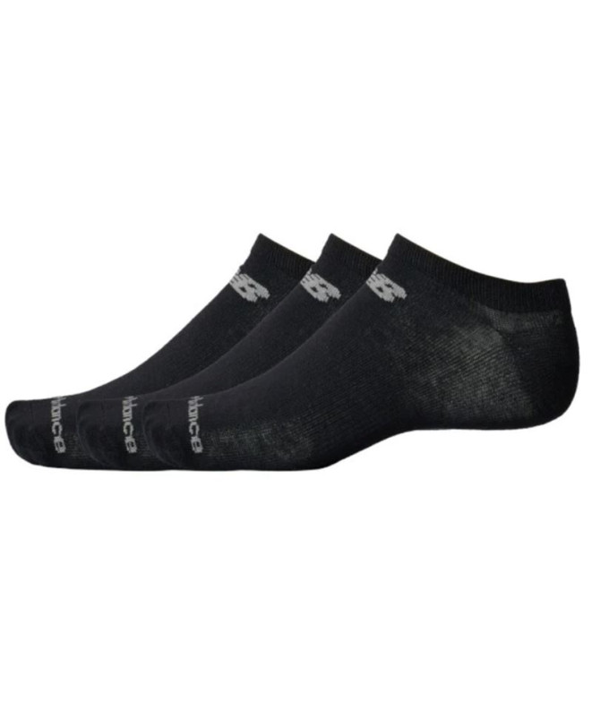 Chaussettes New Balance Performance Basic No Show 3 Pack Bk