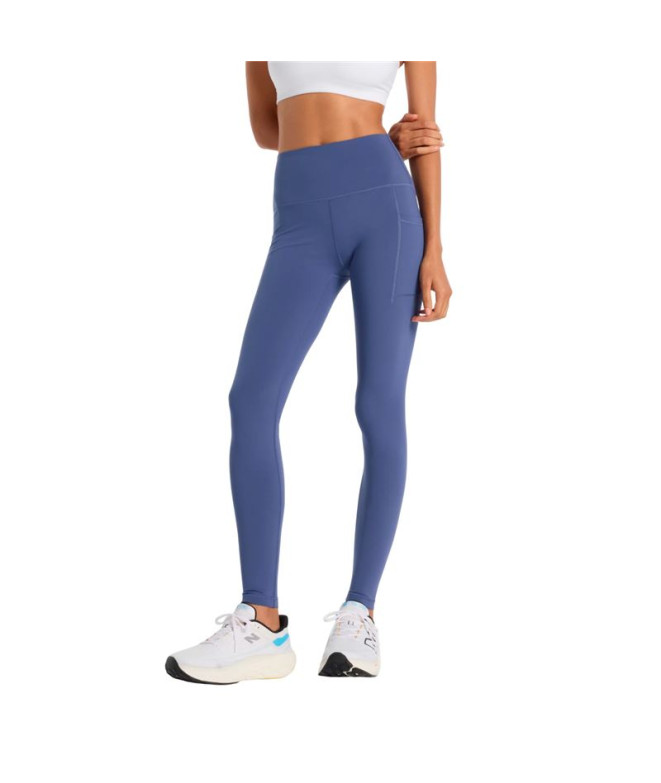 Collants de Running New Balance Nb Sleek Pocket High Rise 27 Femme Dre