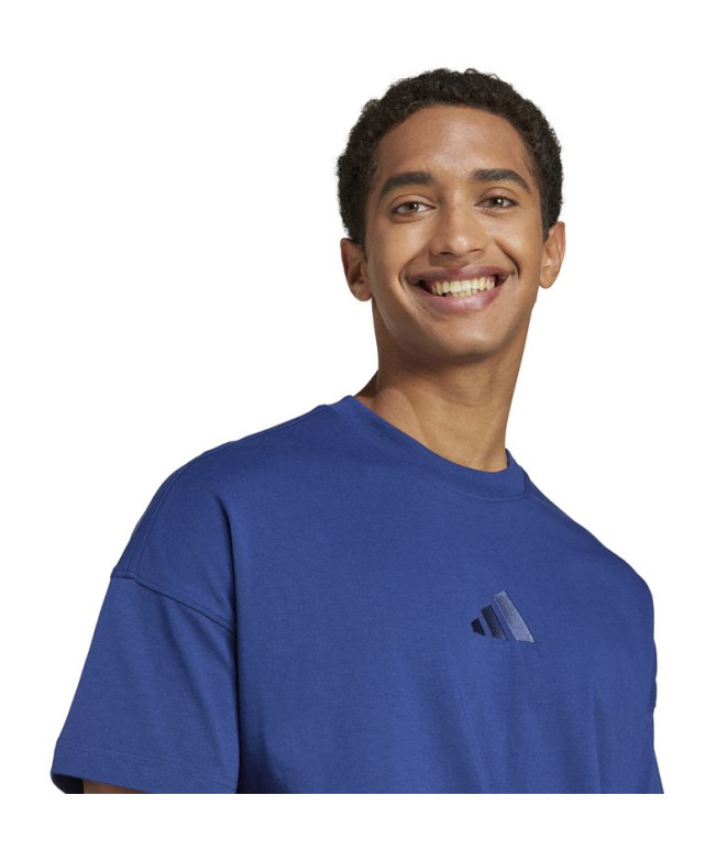 T-shirt adidas A Szn Homme Bleu Foncé