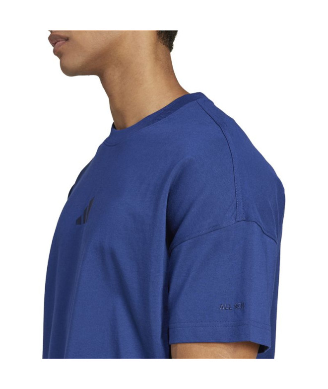 T-shirt adidas A Szn Homme Bleu Foncé