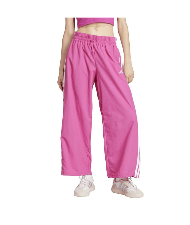 Calça adidas 3 Bandas Wv Mulher Fucsia...