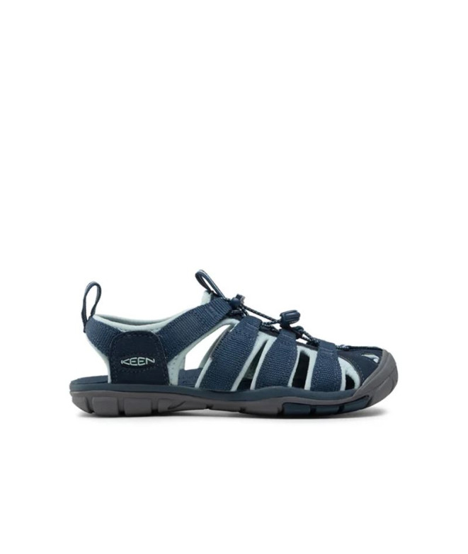 Sandales de Montagne Keen Clearwater Cnx Navy/Blue Glow Femme