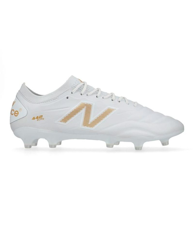 Botas de futebol de Futebol New Balance 442 Elite Fg V2 Branco