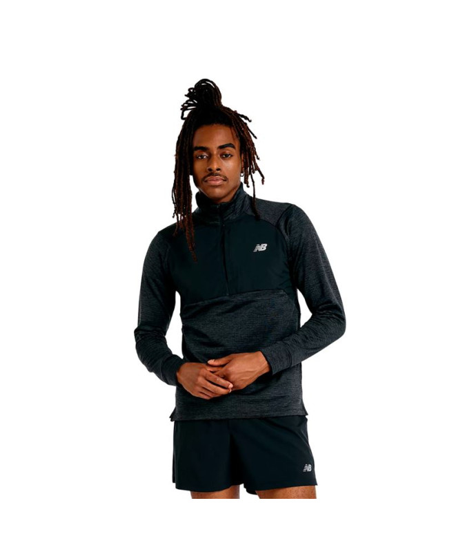 Sweat New Balance Athletics Heat Grid 1/2 Zip Homme