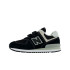 Sapatilhas New Balance 574 Hook & Loop Preto Infantil