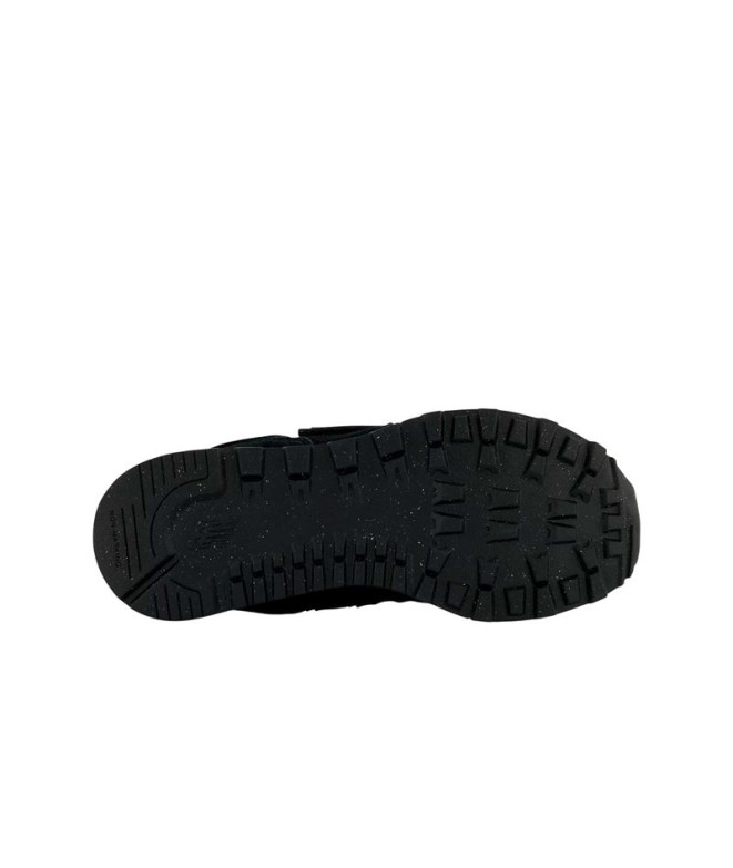 Chaussures New Balance 574 Hook & Loop Noir Enfant