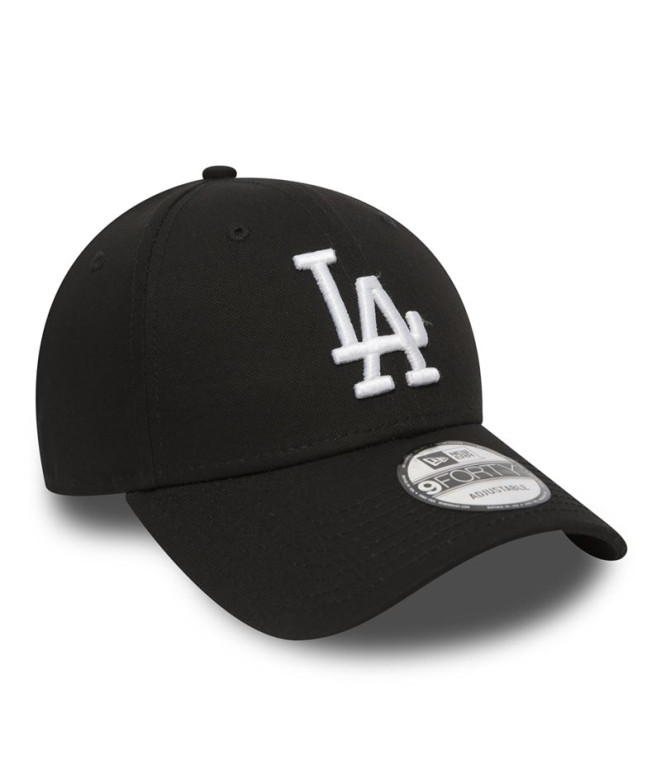 Gorra New EraLA Dodgers Essential Negro 9FORTY