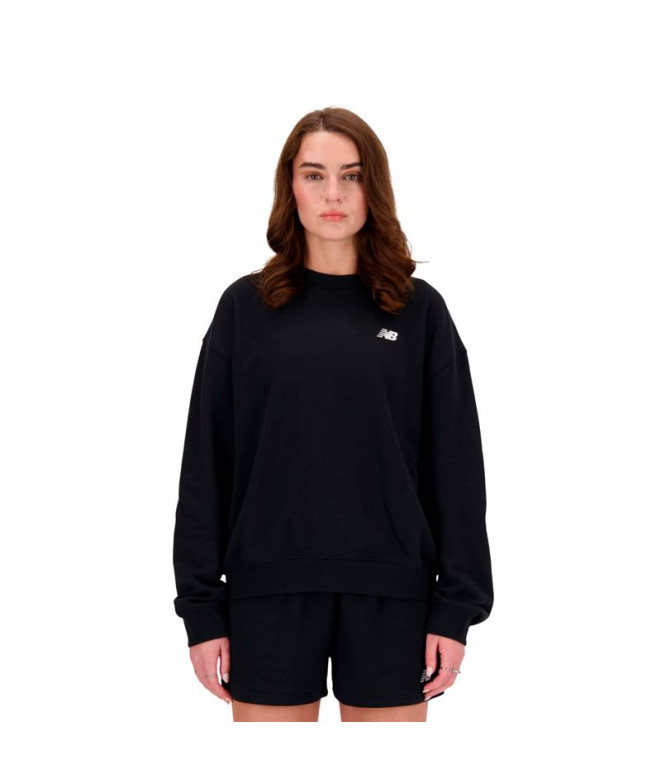 Sudadera New Balance Sport Essentials French Terry Mujer Bk