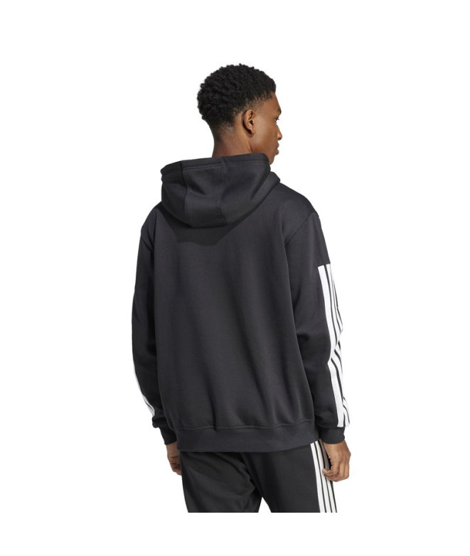 Sudadera adidas Tiro Fl Hombre Negro/Blanco