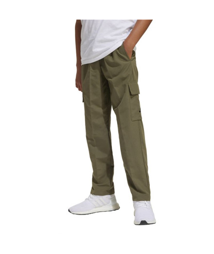 Pantalons adidas Sl Wv Enfant Vert Foncé/Noir 2