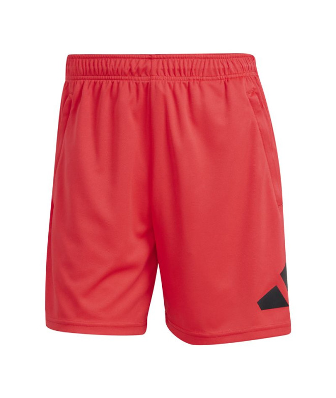 Pantalons de Fitness adidas Tr-Es Logo Sho Homme Rubpur/Noir