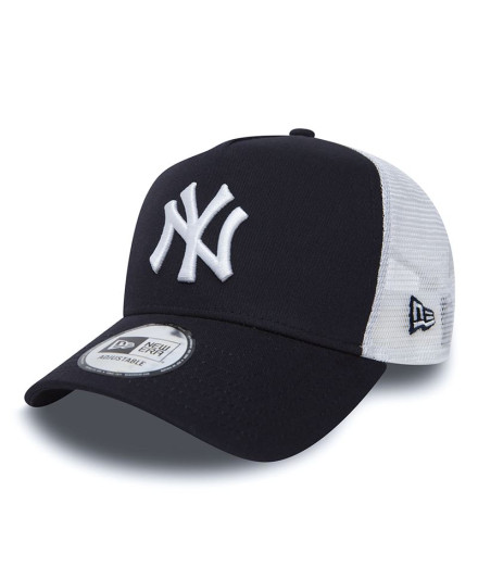Boné New Era New York Yankees Clean a Frame Trucker Azul