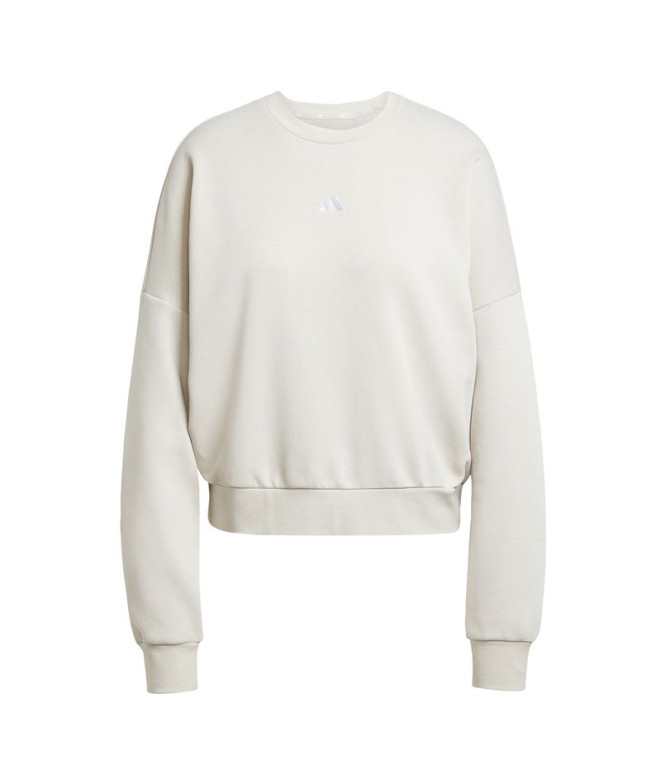 Sweat adidas Sl Fc Swt Femme Bleu/Blanc