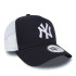 Gorra New Era New York Yankees Clean a Frame Trucker Azul