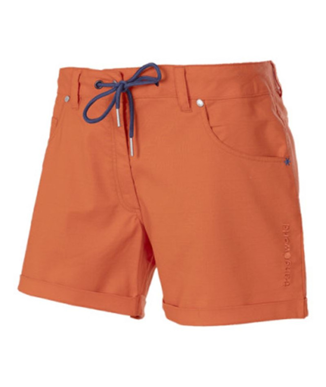 Calça de Montanha Trangoworld Pant Corto Gemona Mulher Laranja