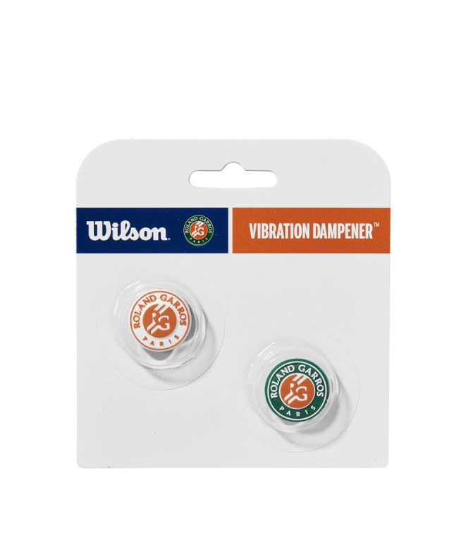 Antivibrador de Tenis Wilson Rg 2024 Dampeners Clay/Verde