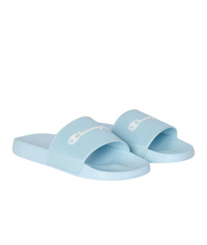 Tongs Champion DTN21 Slide Femme Bleu
