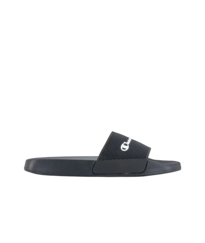 Chanclas Champion DTN21 Slide Hombre Negro