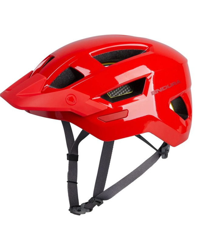 Casco de Ciclismo Endura Hummvee Helmet Frd Hombre Flame Rojo