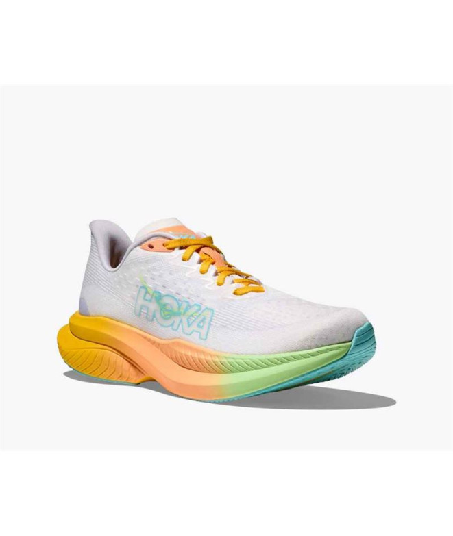 Zapatillas de Running Hoka Mach 6 Mujer Blanco