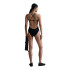 Fato de banho de Natação Nike Hydrastrong Multi Graphic Mulher Preto