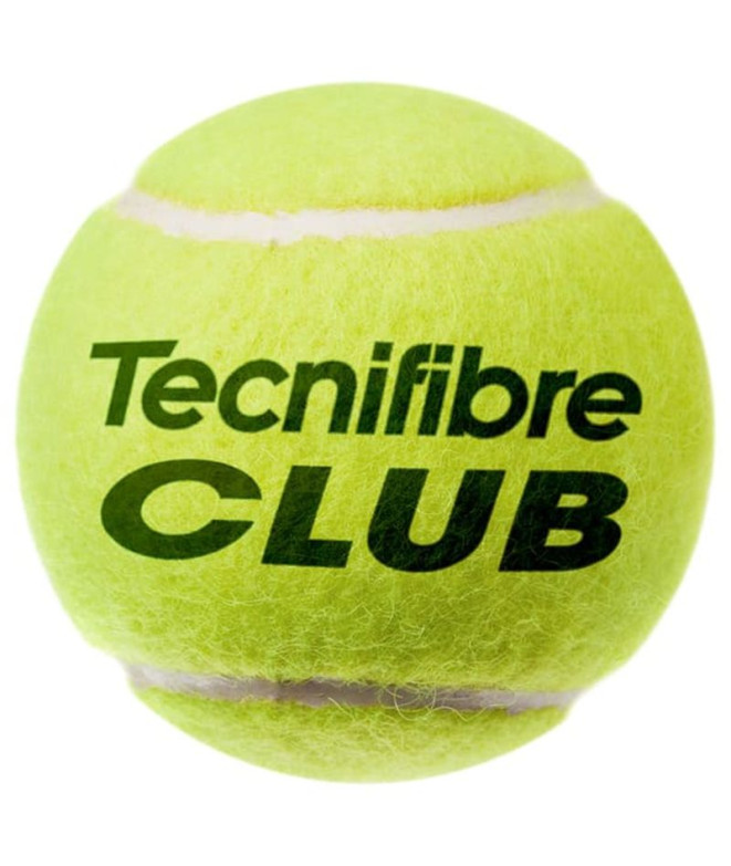 Bolas de tênis Tecnifibre Bipacks 4 Club Pet