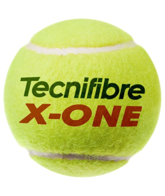 Pelotas de Tenis Tecnifibre 18 BIPACKS 4 X-ONE