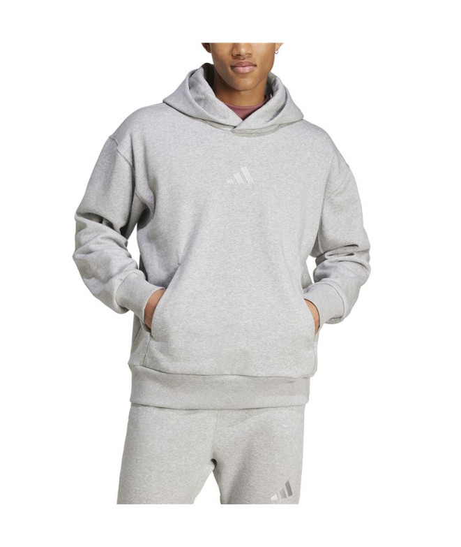 Sweat adidas All Szn Fleece Hoodie Homme Gris
