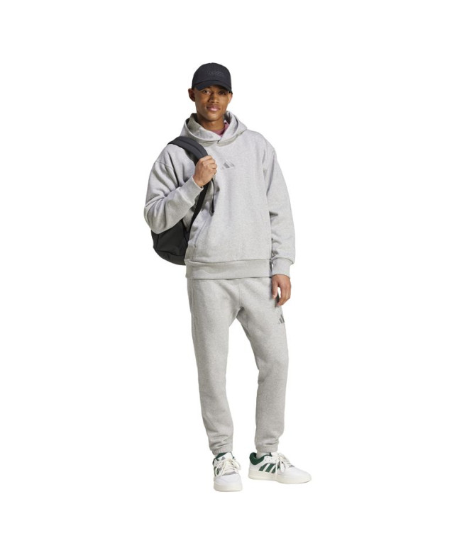 Sweat adidas All Szn Fleece Hoodie Homme Gris