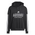 Sudadera adidas Tiro French Terry Hdy Hombre Negro/Blanco