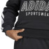 Sudadera adidas Tiro French Terry Hdy Hombre Negro/Blanco