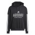 Sudadera adidas Tiro French Terry Hdy Hombre Negro/Blanco