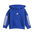Sweat adidas I 3Bandas Fl Hd Jog Bébés Bleu/Blanc