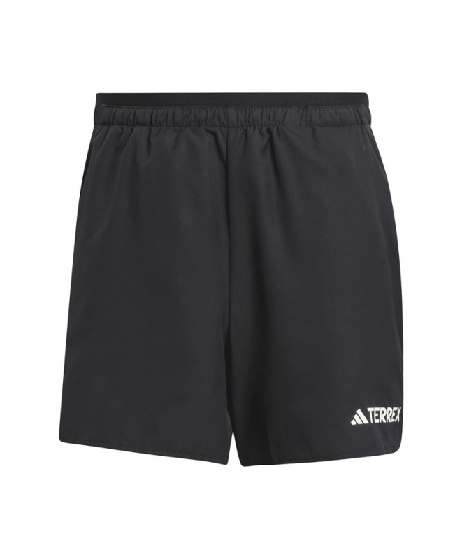 Pantalones de Trail adidas Mt Light Short Hombre Negro