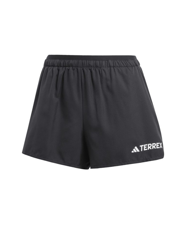 Pantalones de Trail adidas Mt Light Sh Mujer Negro