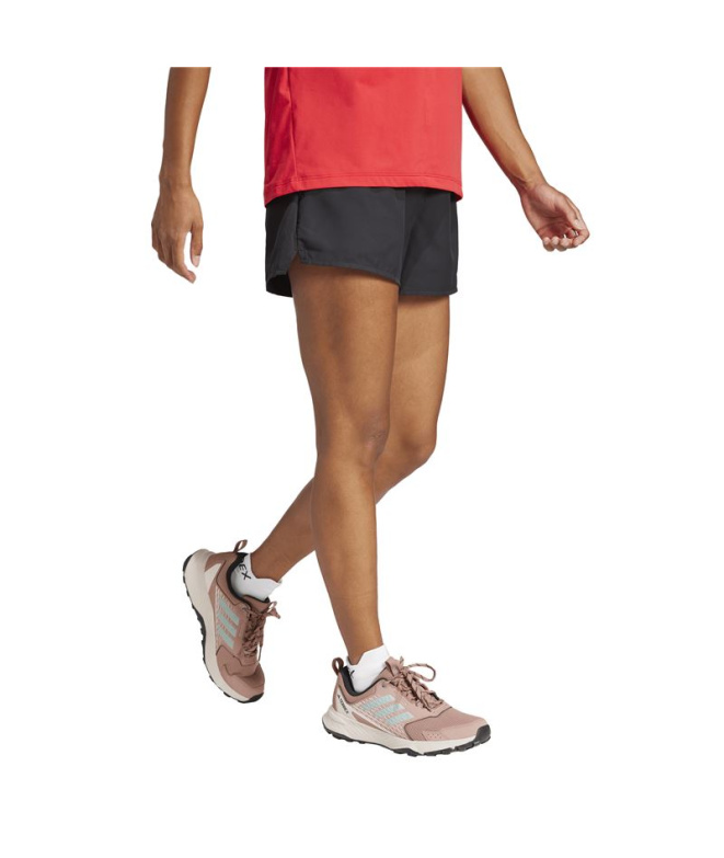 Pantalons de Trail adidas Mt Light Sh Femme Noir