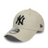 Boné New Era New York Yankees Essential Beige 9FORTY