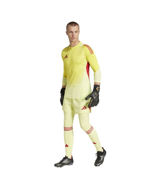 T-shirt de Football adidas T25 P Gk Lm Homme Jaune