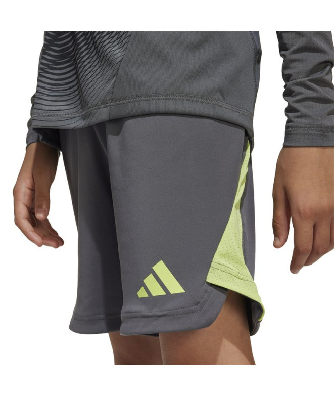 Calça de Futebol adidas T25 P Gk Infantil Cinza