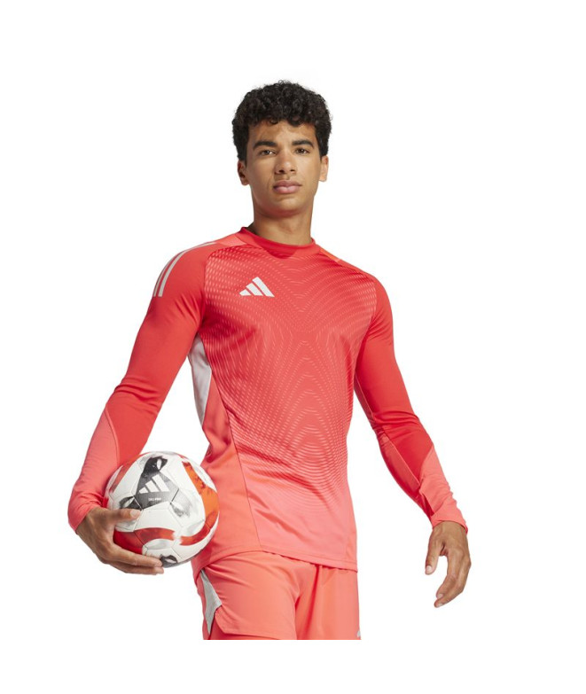 T-shirt de Football adidas T25 P Gk Lm Homme Rouge