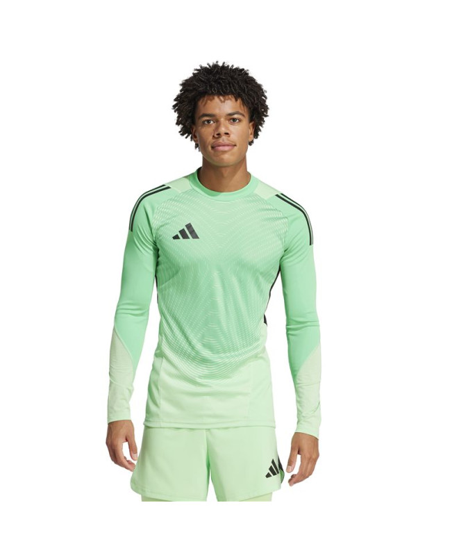 Camiseta de Fútbol adidas T25 P Gk Lm Hombre Verde