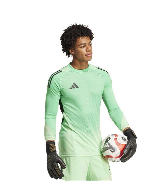 Camiseta de Fútbol adidas T25 P Gk Lm Hombre Verde