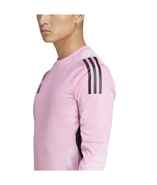 T-shirt de Football adidas T25 P Gk Lm Homme Rose