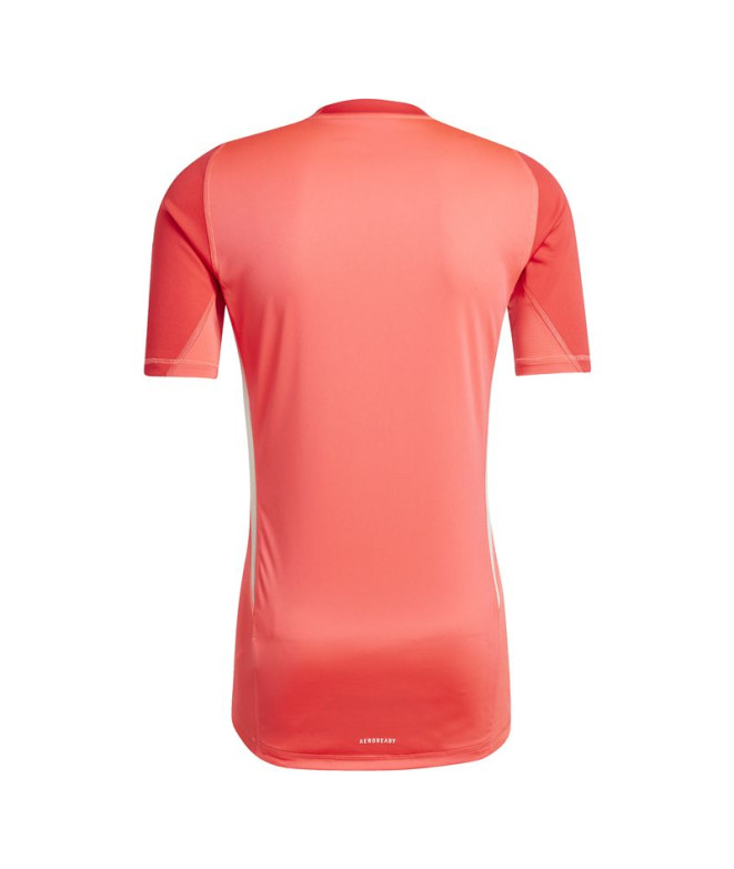 Camiseta de Fútbol adidas T25 P Gk Hombre Rojo