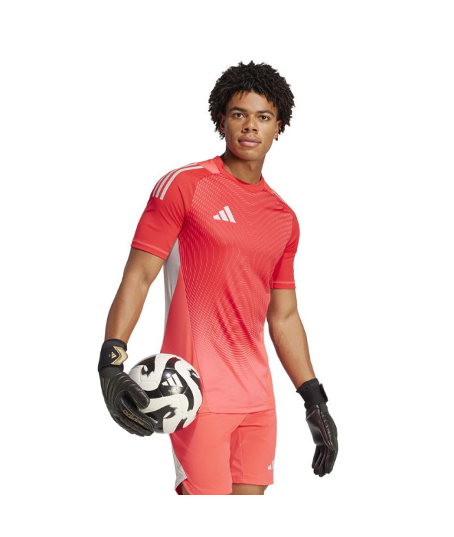 Camiseta de Futebol adidas T25 P Gk Homem Vermelho