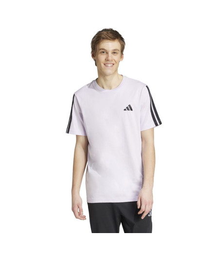 T-shirt adidas 3 Bandes Sj Homme Lavande 2